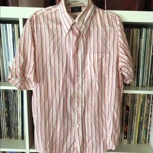 1970’s striped psychedelic mod shirt